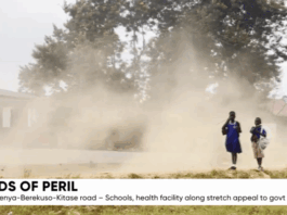 Dusty Kwabenya-Berekuso-Kitase road affects health and education; residents call for help