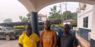 NAIMOS taskforce rejects GHC119k bribe, arrests galamsey kingpins in Bekwai