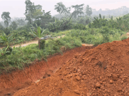 Galamsey: NAIMOS halts reckless excavation by major highway at Akyem Techiman