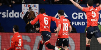 Vinicius scores but Real Madrid beaten by Osasuna