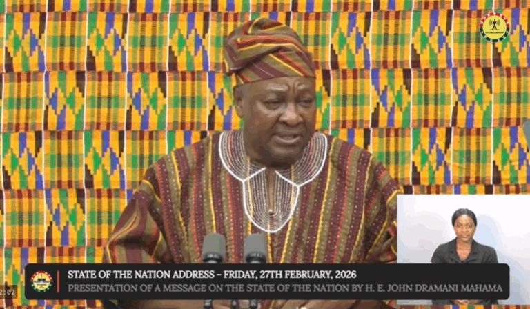 SONA 2026: Over 1 million Ghanaians employed in 2025 – Mahama