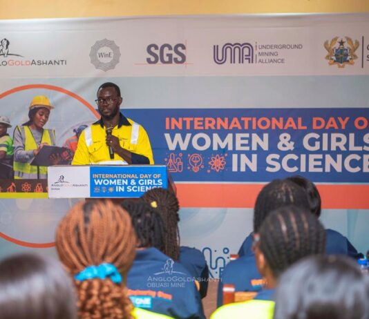 AGA Obuasi Mine & partners inspire girls at Asare Bediako SHS to pursue careers in STEM