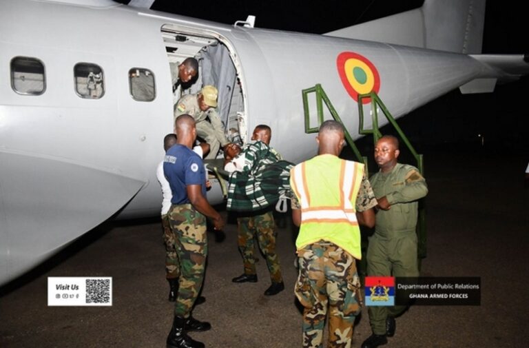Ghana Armed Forces evacuates injured traders from Burkina Faso after terrorist attack
