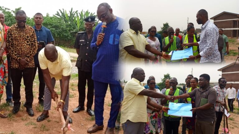 Govt’s commitment to TVET hailed as Kwadaso MCE cuts sod for educational infrastructure projects