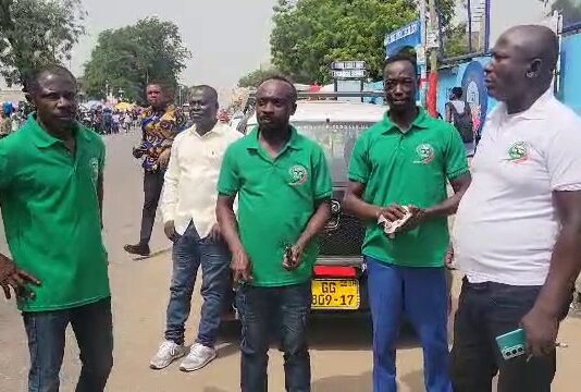 Drivers union tours Kinbu-Tudu street; commends Accra Mayor for traffic relief efforts