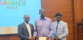 GNAT honoured for continuous support of Ghana Teacher Prize