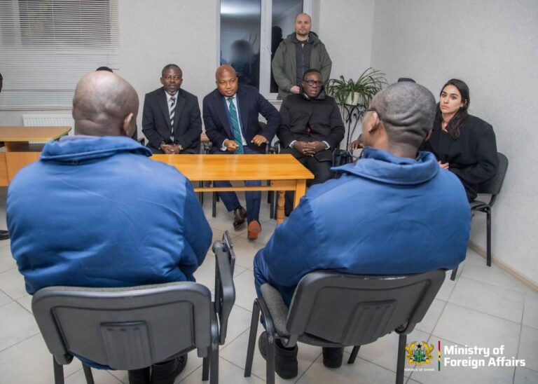 Ablakwa visits Ghanaian POWs in Ukraine, confirms they are alive and well