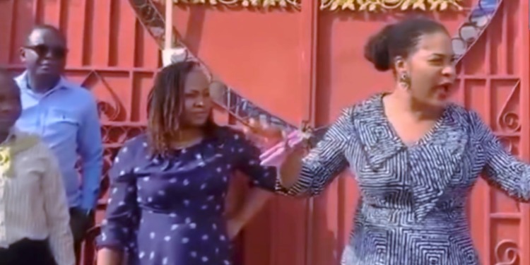 Ebi Bright restores calm at Tema NHIS office after NDC executives lock up facility over appointments