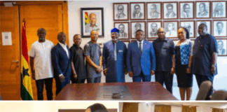 GIBA’s Council of Elders and Executive Council pay glowing tribute to Gloria Kafui Hiadzi