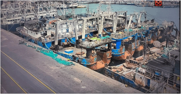The impact of expanding fishing limits on local trawlers at Tema Fishing Harbour