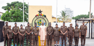 Muntaka presents food items to Prisons Service to support inmates during Ramadan