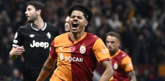 Galatasaray hit five past Juventus in frenetic first leg