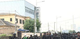 Police conduct show of force exercise ahead of Ayawaso East by-election