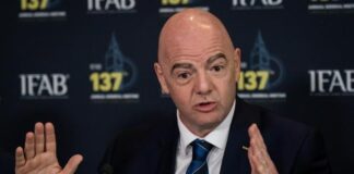 Red cards for players covering mouths – Infantino