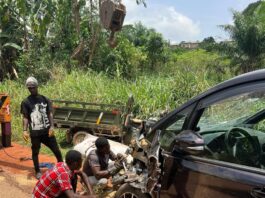 One person in critical condition after tricycle suffers brake failure at Hwidem-Agogo road