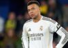 Mbappe has knee sprain with no surgery planned