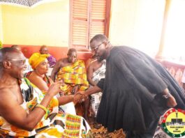 Annoh-Dompreh leads Minority MPs to Offinso Traditional Council ahead of Ashanti Cocoa Farmers Tour