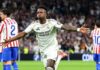 Vinicius double helps Real Madrid edge Atletico thriller