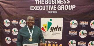 Kofi Adu Domfeh honoured with Excellence in Climate Journalism and Advocacy Award