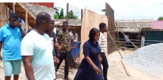 DVLA services coming to Jomoro: MP and Deputy Transport Minister inspect new office at Tikobo No. 1