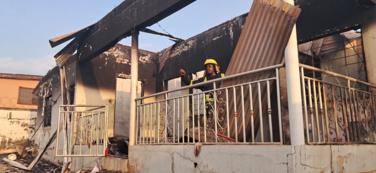 Konongo residents attack firefighters for arriving late at fire scene