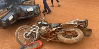 Two killed, one injured in motorcycle accident at Assin Fosu