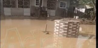 Landlord cries for help as ‘galamseyers’ divert river into his home at Osino