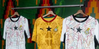 PUMA unveils Ghana’s official jerseys ahead of 2026 World Cup (Photos)