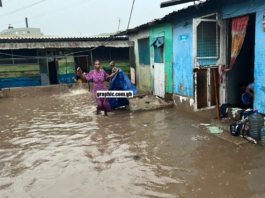 14 children rescued as floodwaters wreak havoc in Tema Manhean