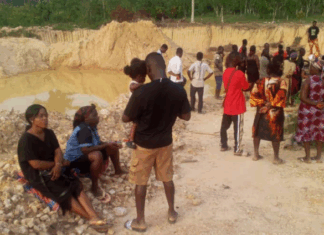 Mother, three children drown in abandoned galamsey pit at Wassa Dankwa