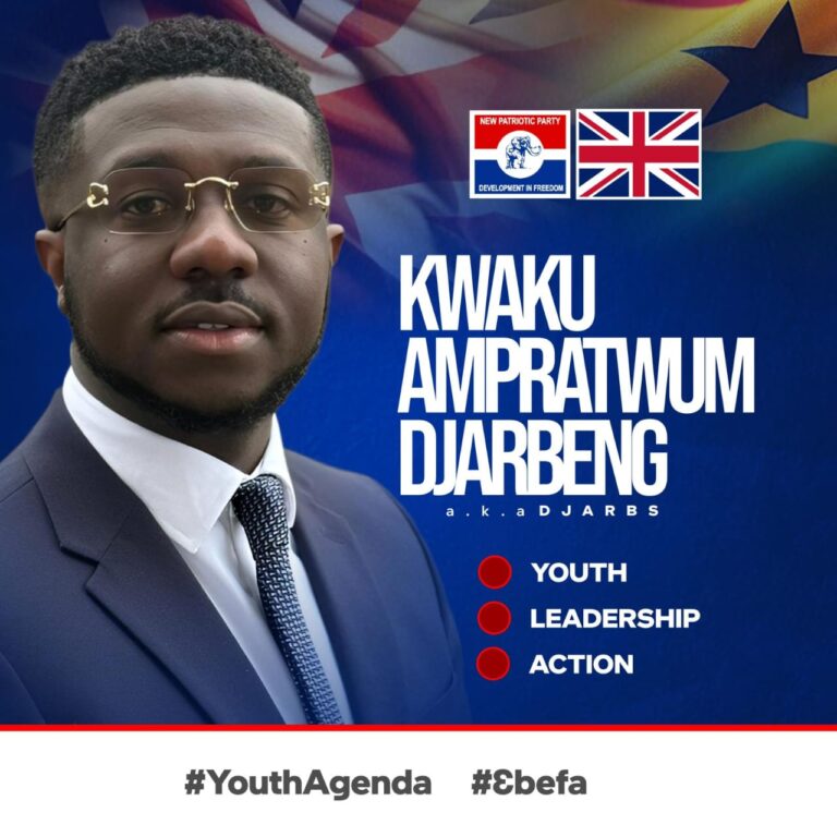 Kwaku Ampratwum unveils ambitious youth mobilisation agenda in bid for NPP UK Youth Organizer role