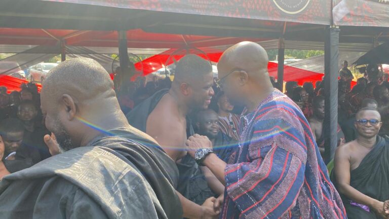 Multimedia Group commiserates with Sammy Gyamfi [Photos]