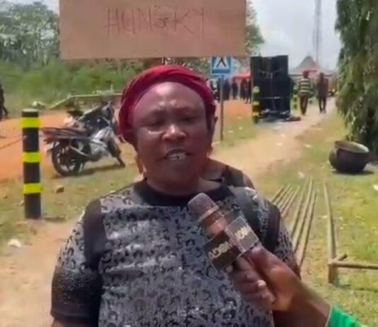 Ahafo Tutuka residents protest Newmont over unpaid feeding allowances