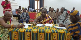 Adele, Akyode and Challa hold dialogue in pursuit of sustainable peace in Nkwanta South