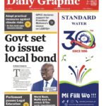 Newspaper headlines: Friday, March 27, 2026
