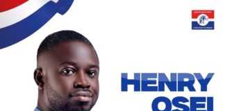 Henry Osei declares bid for NPP Bono Regional Treasurer position