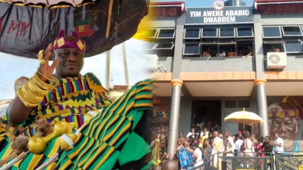 Toasehene commissions community centre, urges traditional leaders to prioritize development
