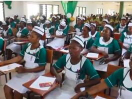 First-year students at Dadiesoaba Nursing College benefit from “No fees stress” policy