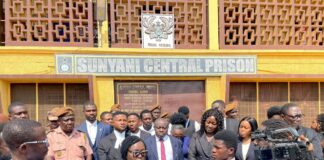 Justice for All Programme frees 8 inmates on bail, 4 jailed at Sunyani Central Prison