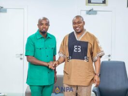 Atebubu Paramount Chief visits NPA boss to strengthen ties