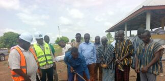 Kpandai DCE inaugurates construction of modern 24-hour market