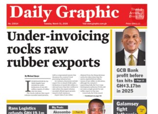 Newspaper headlines: Tuesday, March 31, 2026