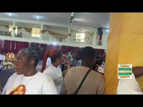 Scores storm Agradaa’s church after release from prison [Video]