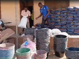 NADMO donates relief items to disaster victims in Garu