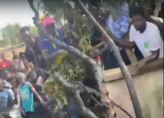 Two reportedly burnt after helicopter crashes at Tema