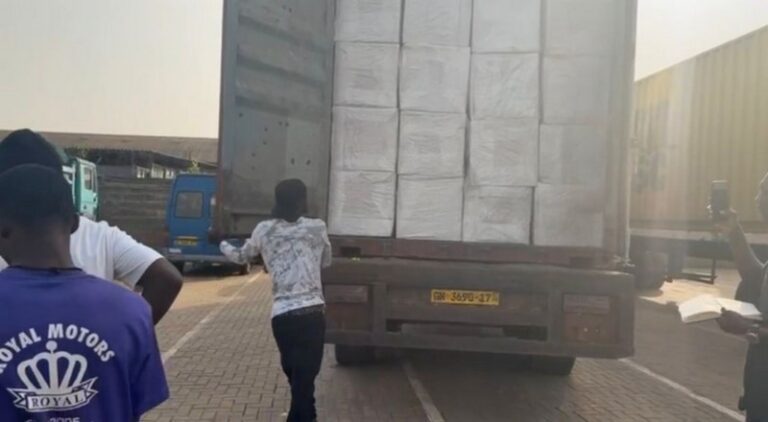 9 arrested after Customs intercepts undeclared Tramadol at Tema Port