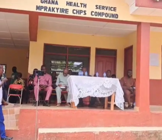 Akrofuom DCE commissions JHS block, CHPS compounds to boost education, healthcare