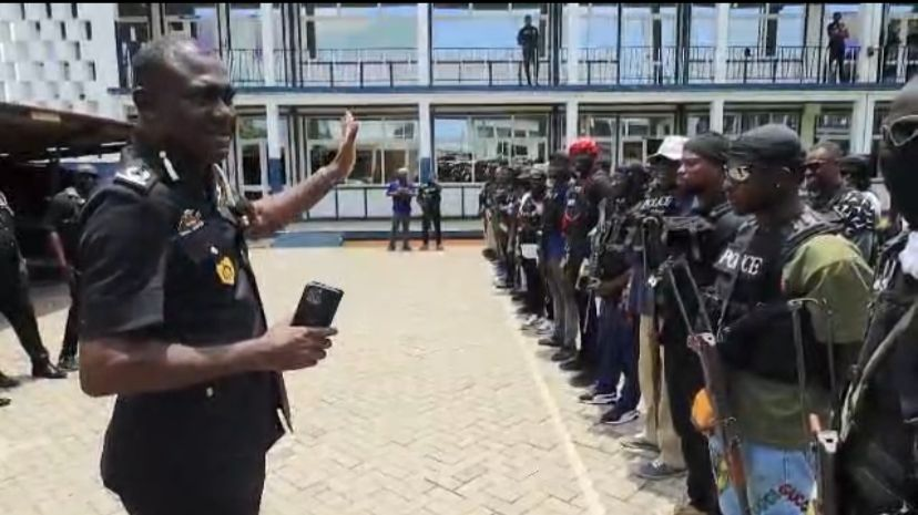 111 IGP Special Operations Team deployed to combat crime in Kumasi