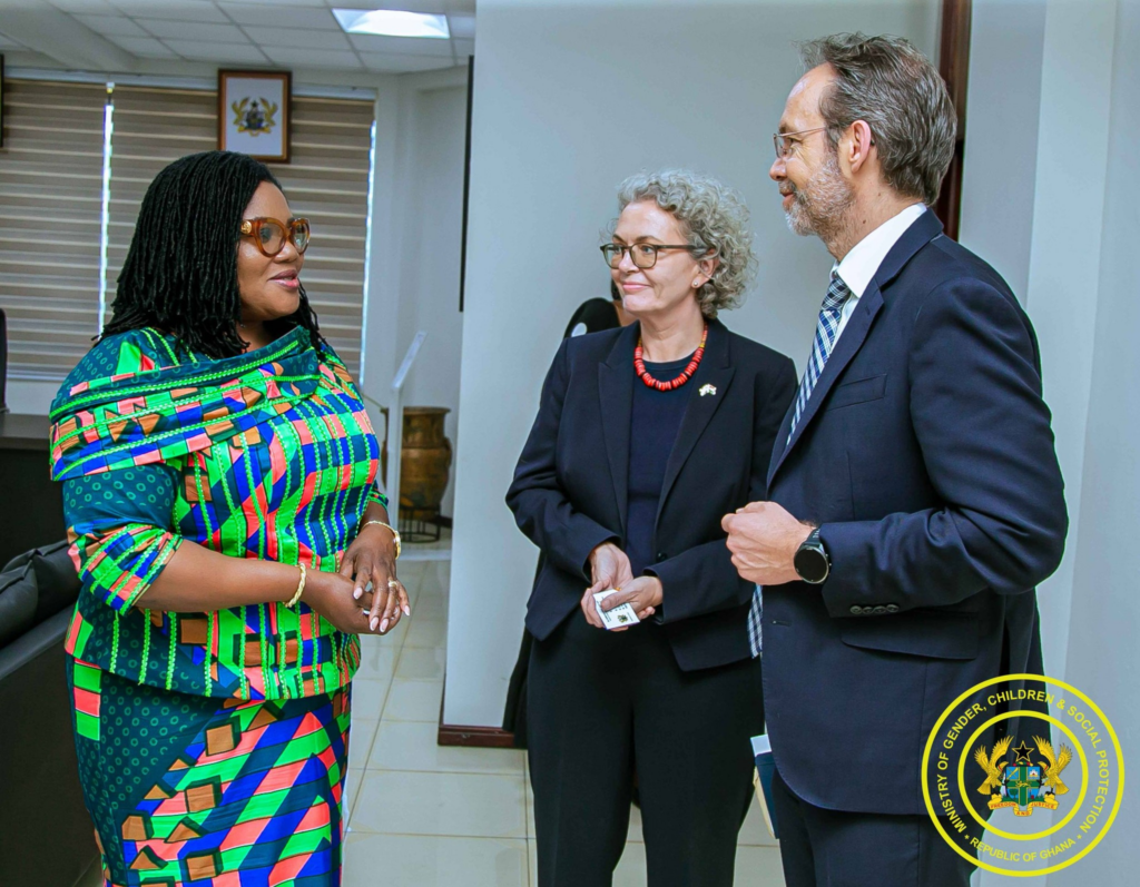 UK High Commissioner pays courtesy call on Gender Minister