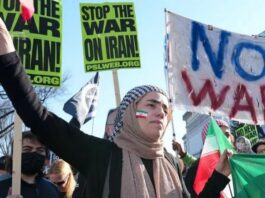 Hopes and fears as US Iranians take to streets after toppling of supreme leader